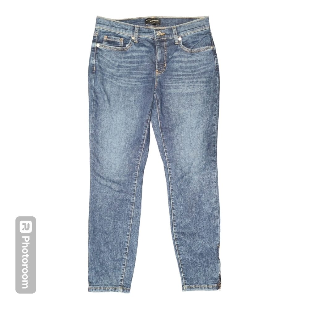 Banana Republic factory skinny fit petite‎ 29/8 denim Jeans zipper bottoms